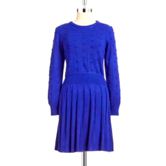 Brand new Cobalt Blue Bobble Knit Dress